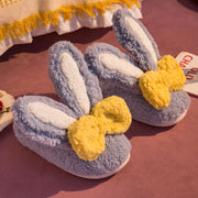 Big Ear Rabbit Fluffy Slippers
