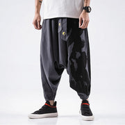 Drako Street-Style Pants Gray
