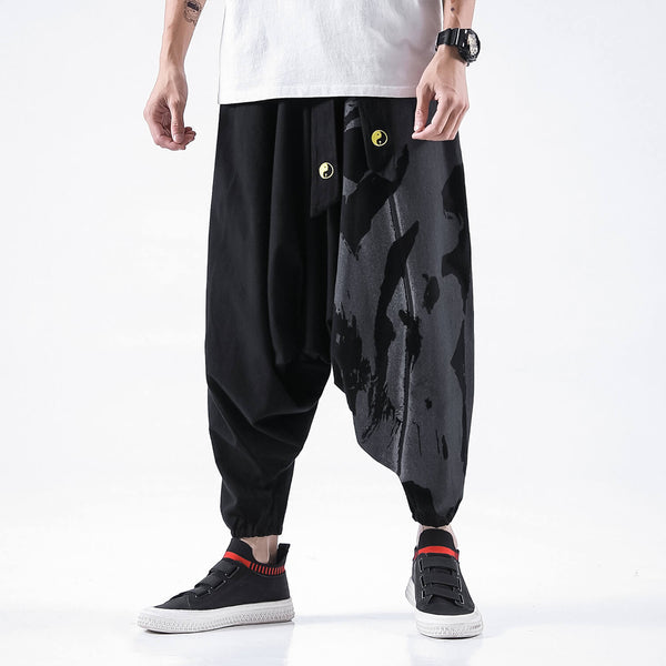 Drako Street-Style Pants Black