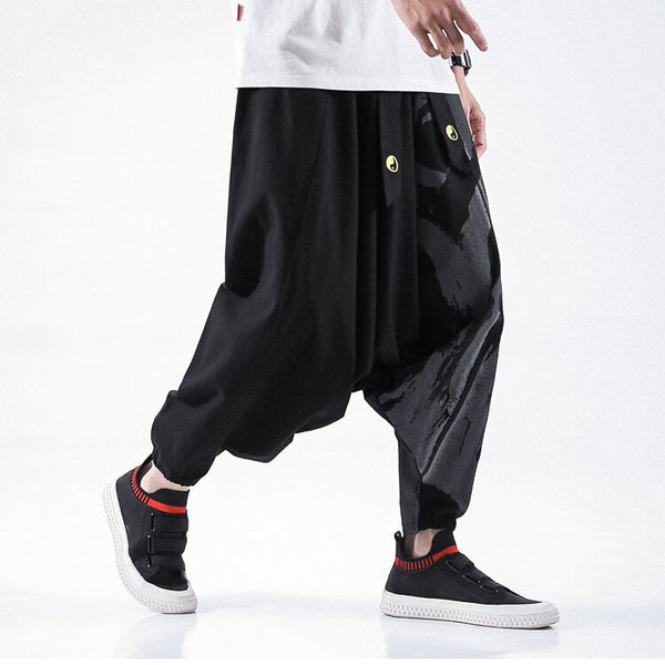 Drako Street-Style Pants Black
