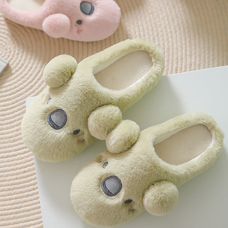 Cute Koala Fluffy Slippers