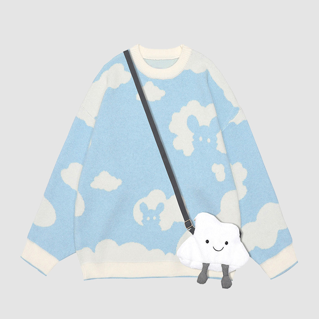 Cartoon Cloud Sweater