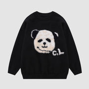 Funny Panda Pattern Sweater