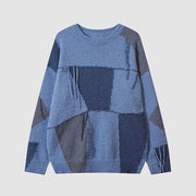 Tassel Color Block Sweater