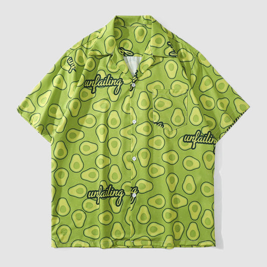 Avocados Print Summer Shirt