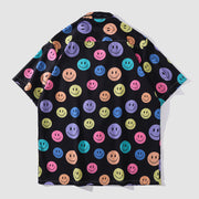Colorful Smiley Summer Shirt