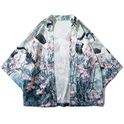 Flower Crane Kimono
