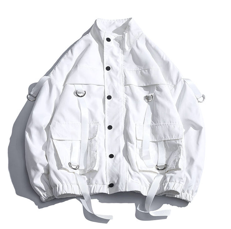 Techwear Pechnical Pockets Waterproof Jacket