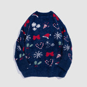 Santa Hat Pattern Sweater