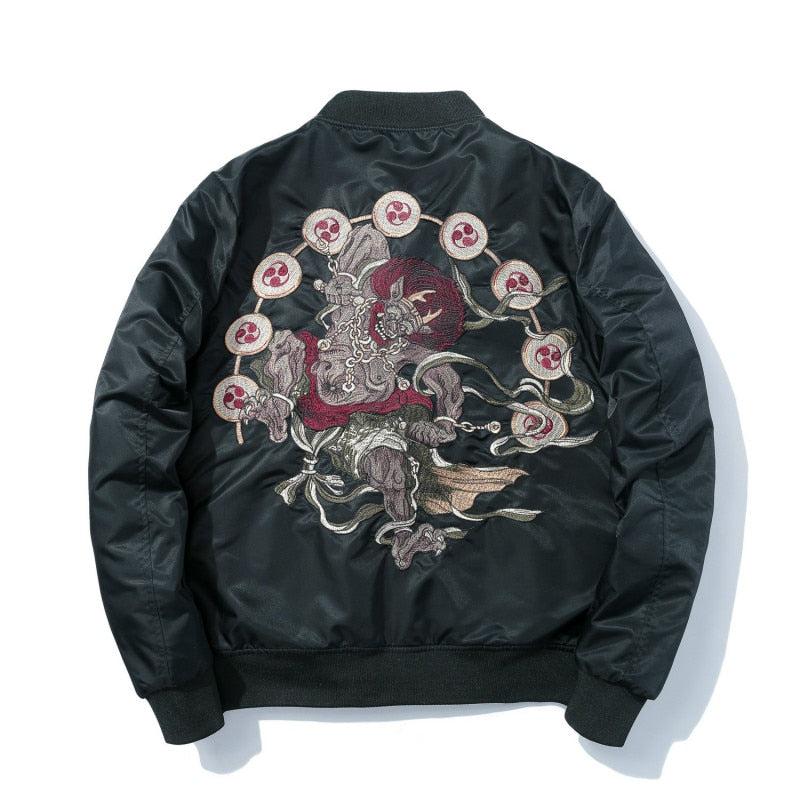 Master Embroidered Bomber Jacket