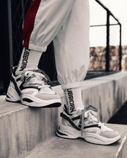 Phoenix Wave Runner Sneakers - White Stripes