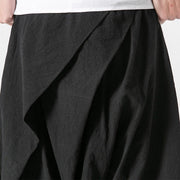 Kasuwai Quarter Pants Black