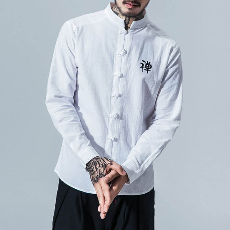 Kuraun Long Sleeve Shirt White