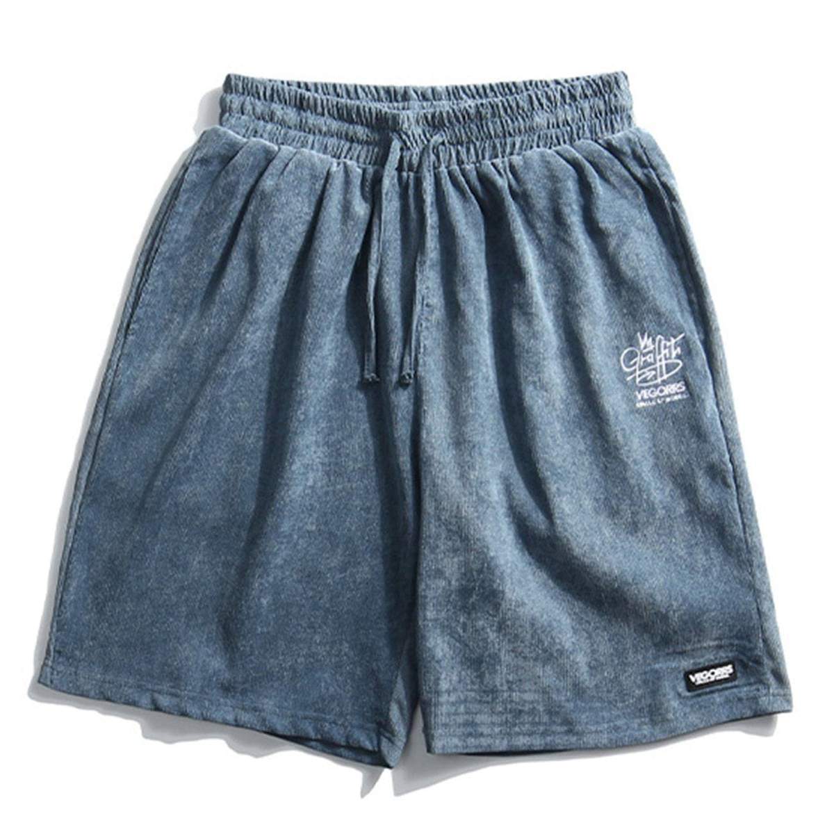 Corduroy Retro Plain Shorts