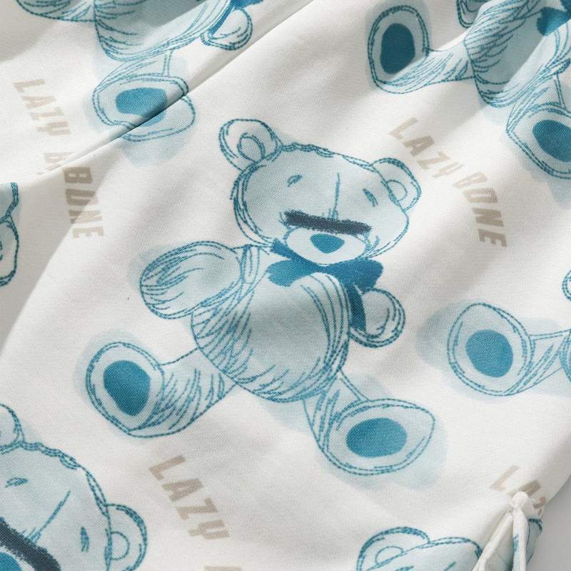 Bear Doll Full-print Side Pocket Shorts