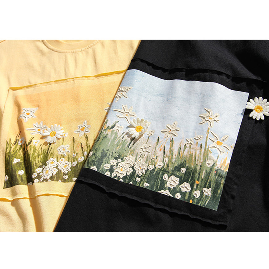 Daisy Painting Patch T-Shirt