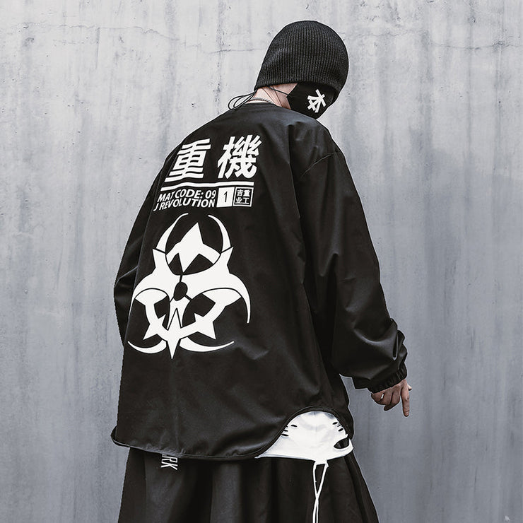 Casual Cyberpunk Techwear Jacket