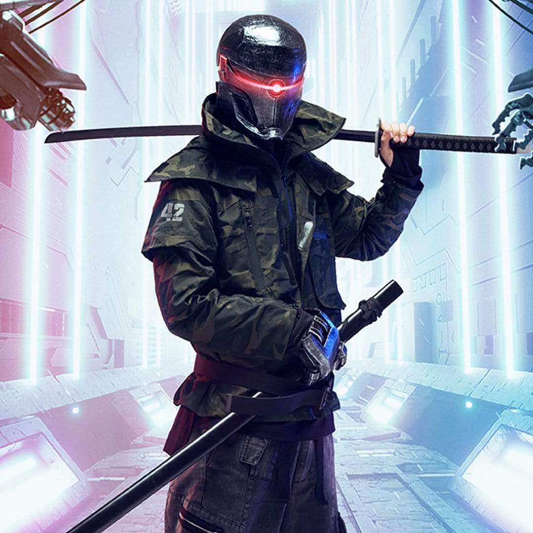 Cyberpunk Futuristic Combat Jacket