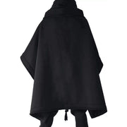 Dark Bat Cloak Cape Wizard Hooded Coat