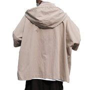 Dark Function Two Drawstring Oversized Hooded Jacket