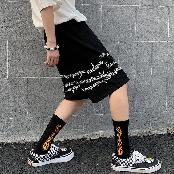 Dark Line Harajuku Style Shorts