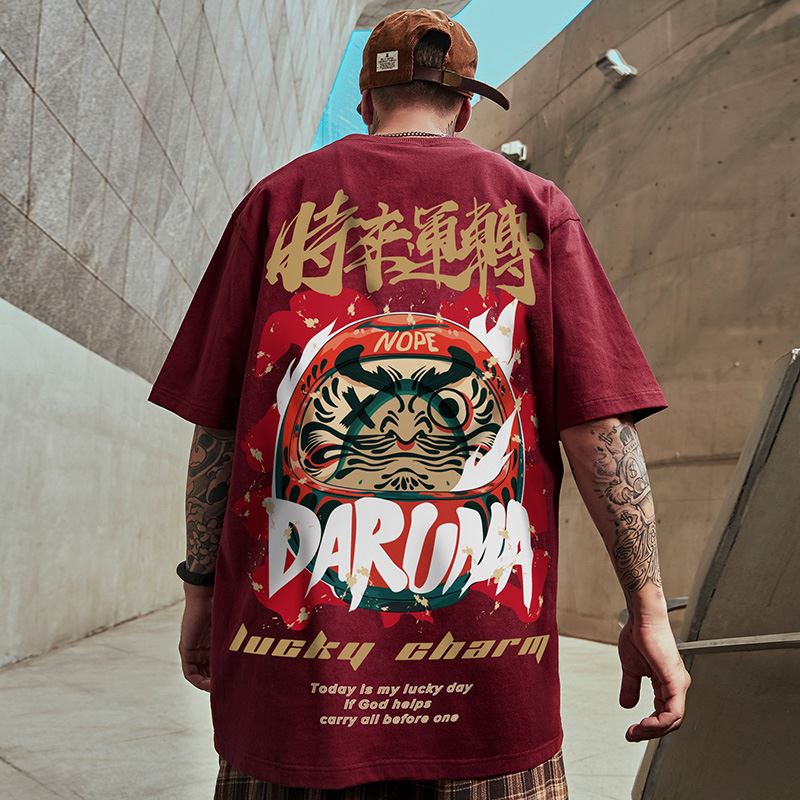 Daruma Japanese Streetwear T-Shirt