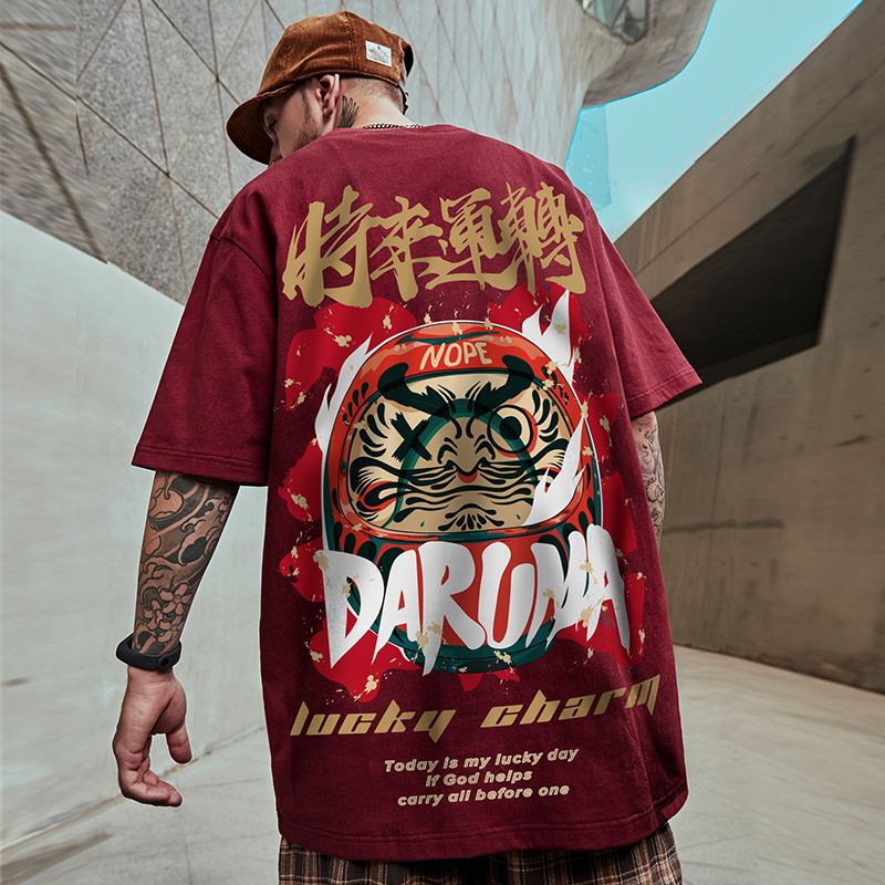 Daruma Japanese Streetwear T-Shirt