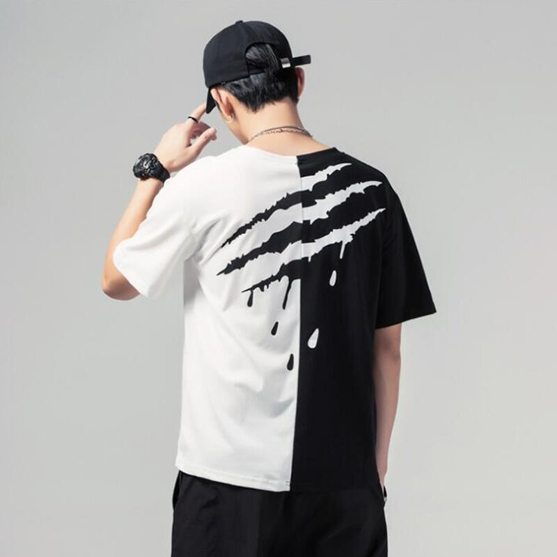 Double Color Stitching T-Shirt