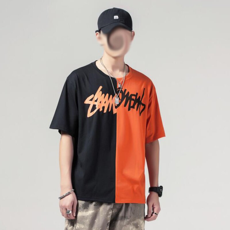 Double Color Stitching T-Shirt