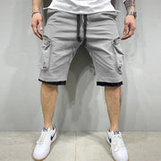Men's fashion casual cargo shorts