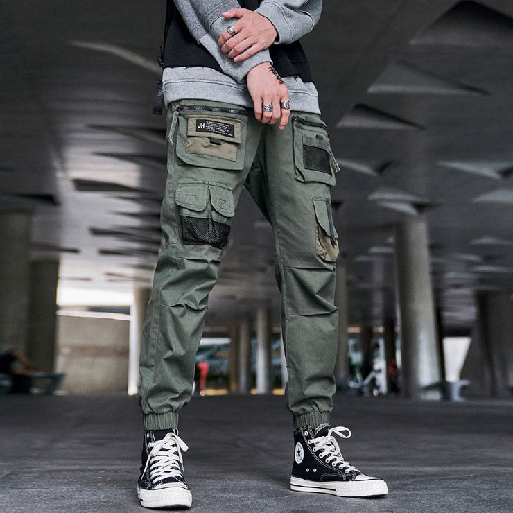 Multi-pocket Cargo Jogger Casual Techwear Pants