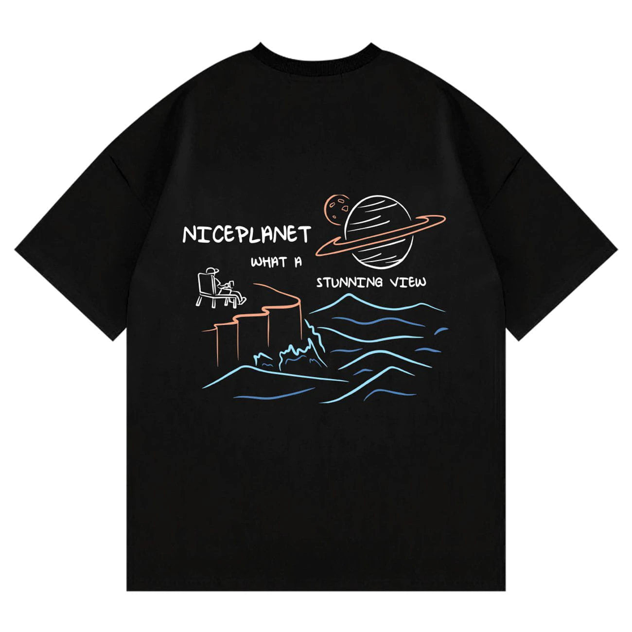 Nice Planet Graphic T-Shirt