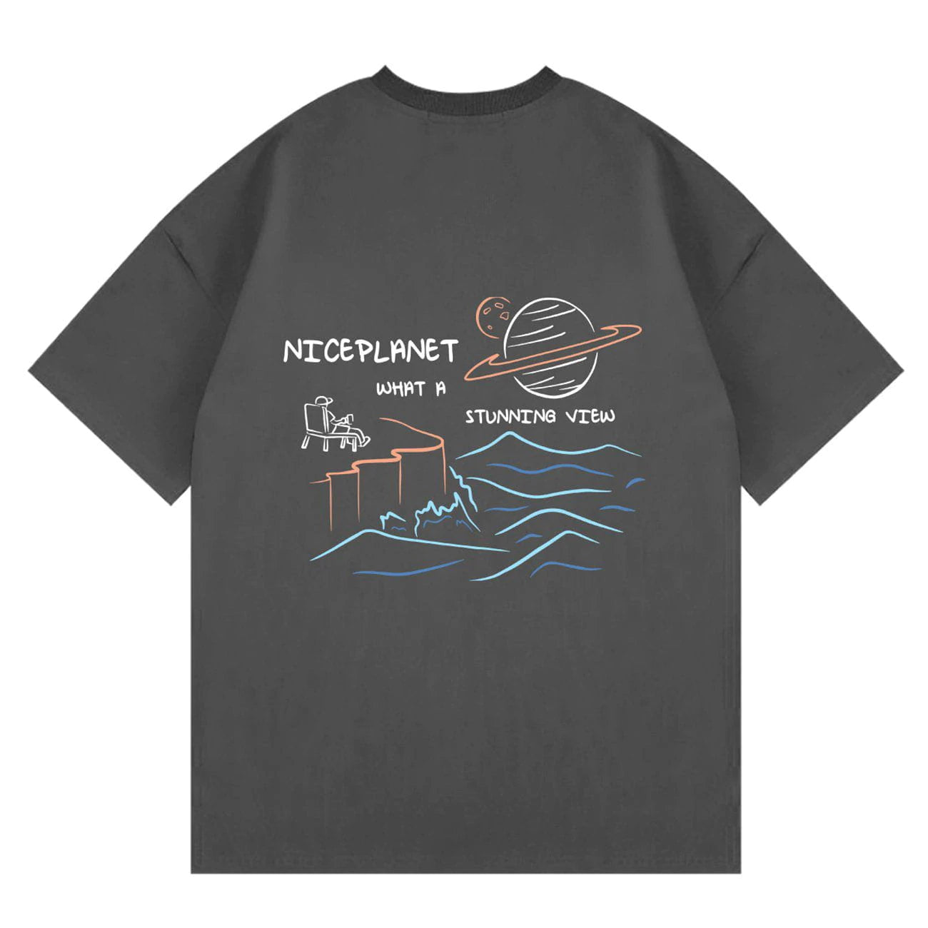 Nice Planet Graphic T-Shirt
