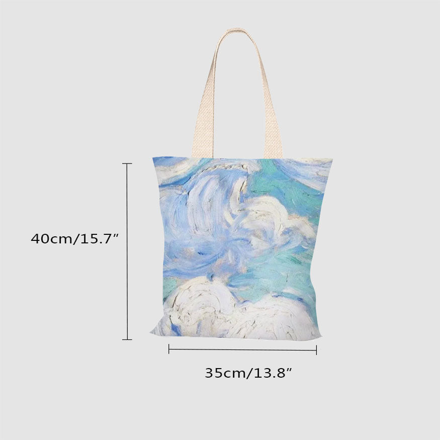 Abstract Canvas Tote Bags