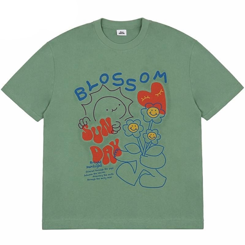 Blossom T-Shirt MugenSoul Streetwear Brands Streetwear Clothing  Techwear