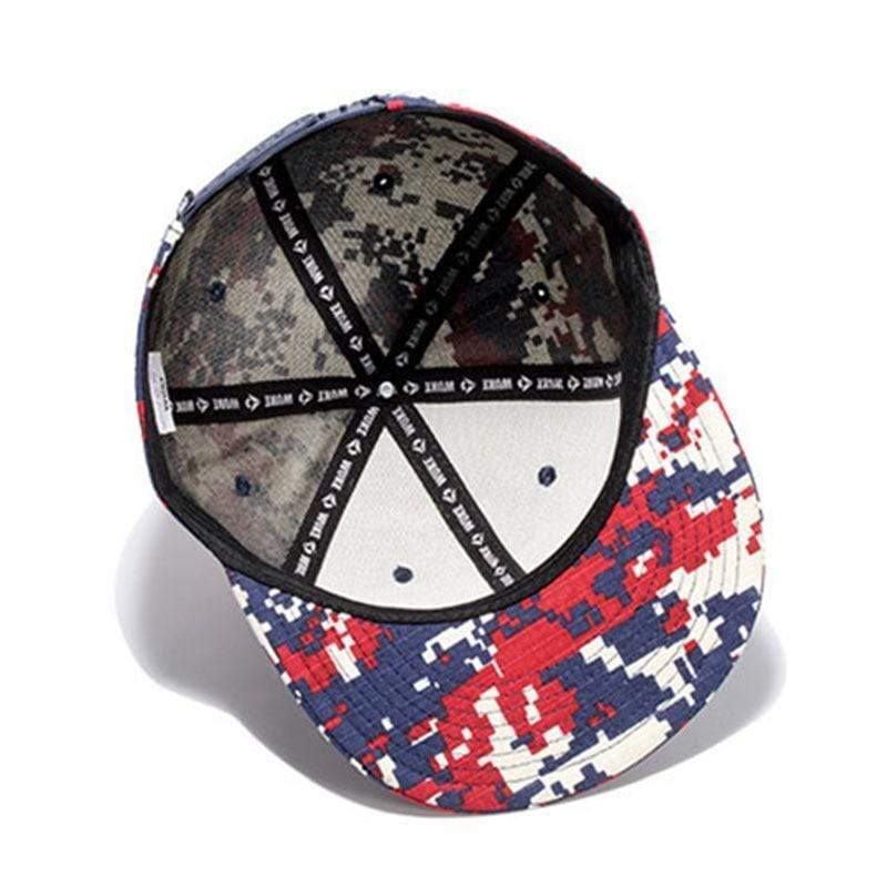 Camo Snapback Hat - Mugen Soul Urban Streetwear Hip Hop Clothing Brand 