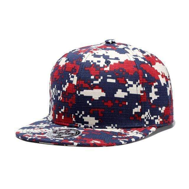 Camo Snapback Hat - Mugen Soul Urban Streetwear Hip Hop Clothing Brand 