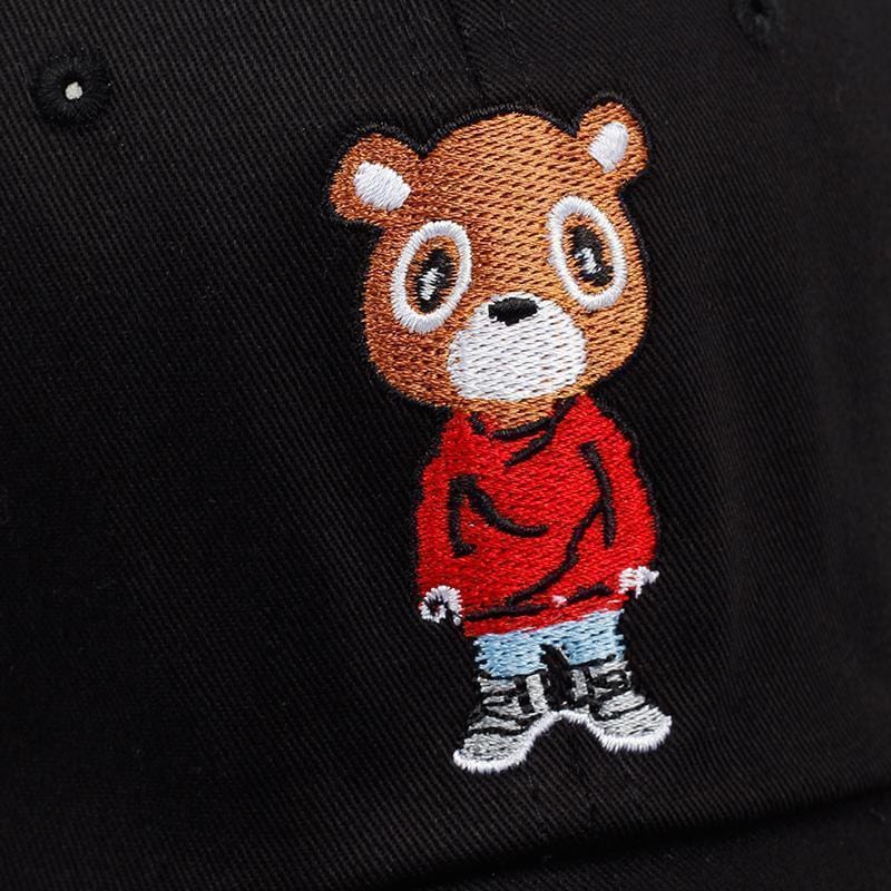 Chill Bear Dad Hat - Mugen Soul Urban Streetwear Hip Hop Clothing Brand 