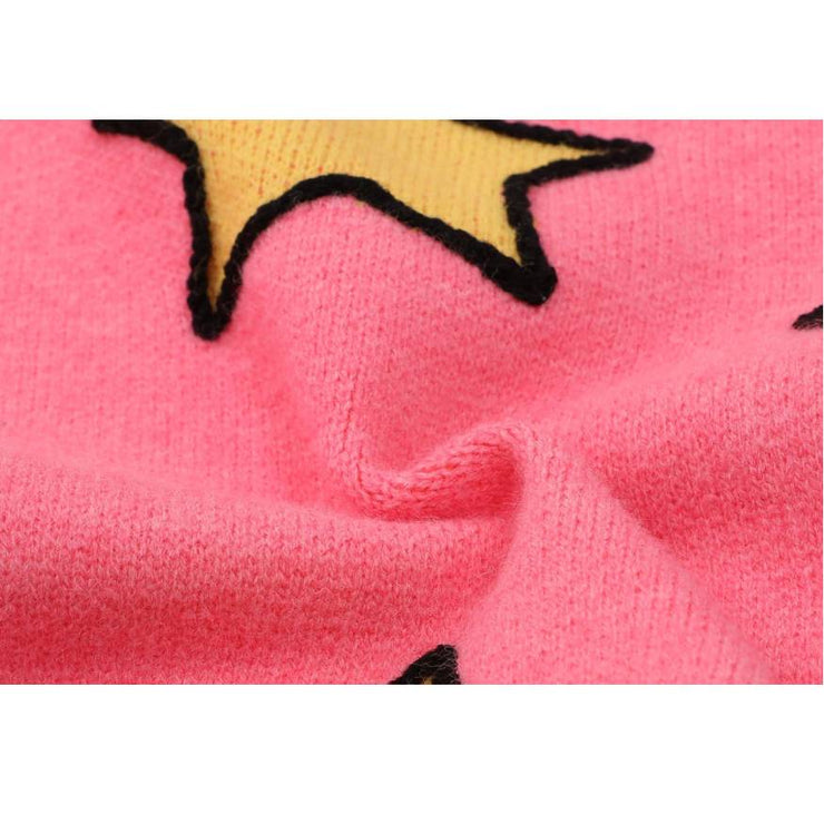 Cute Rabbit Star Pattern Sweater