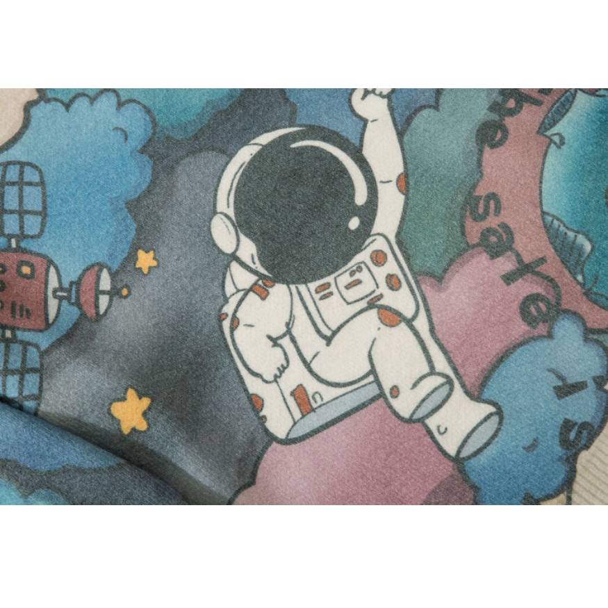 Star And Astronaut Pattern Knit Sweater