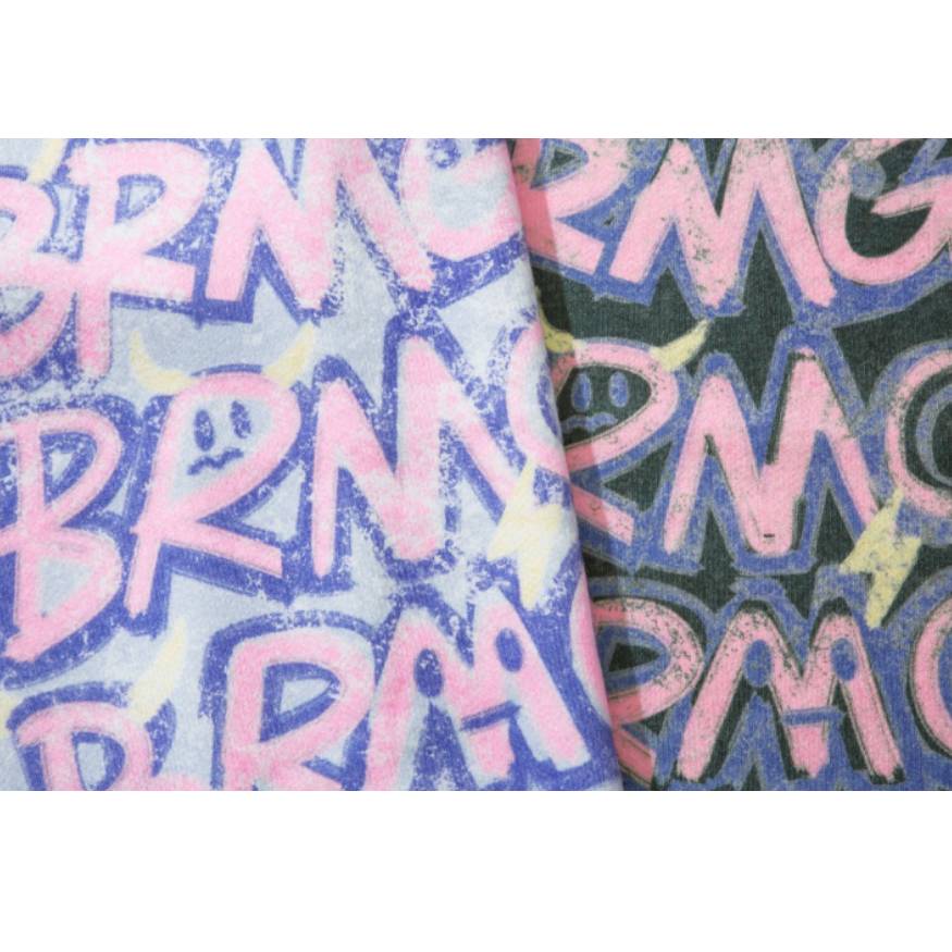 Letters Graffiti Knit Sweater
