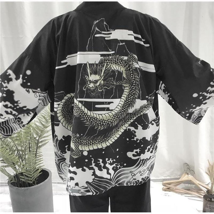 Dragon Kimono - Mugen Soul Urban Streetwear Hip Hop Clothing Brand 