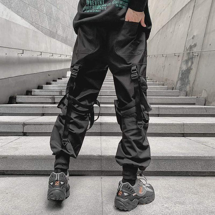 Elite Strap Combat Joggers MugenSoul Streetwear Brands Streetwear Clothing  Techwear