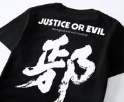 Evil T-shirt MugenSoul Streetwear Brands Streetwear Clothing  Techwear