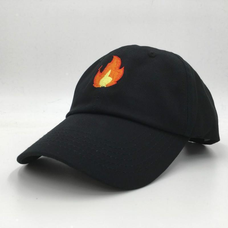 Fire Dad Hat - Mugen Soul Urban Streetwear Hip Hop Clothing Brand 