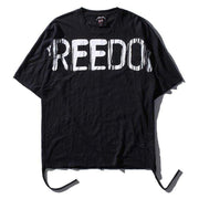 Freedom Urban Streetwear T-Shirt MugenSoul Streetwear Brands Streetwear Clothing  Techwear