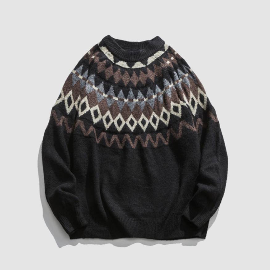 Vintage Ethnic Style Sweater