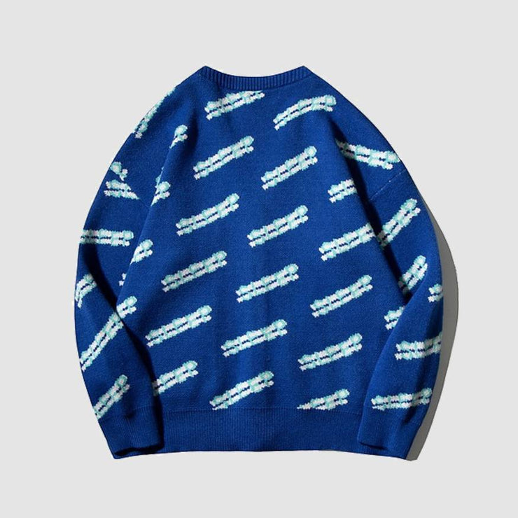 SleepPrint Cardigan Sweater