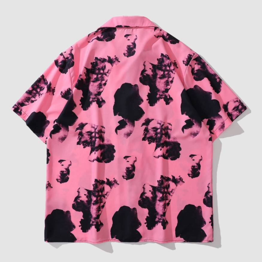 Tie-Dye Print Summer Shirt