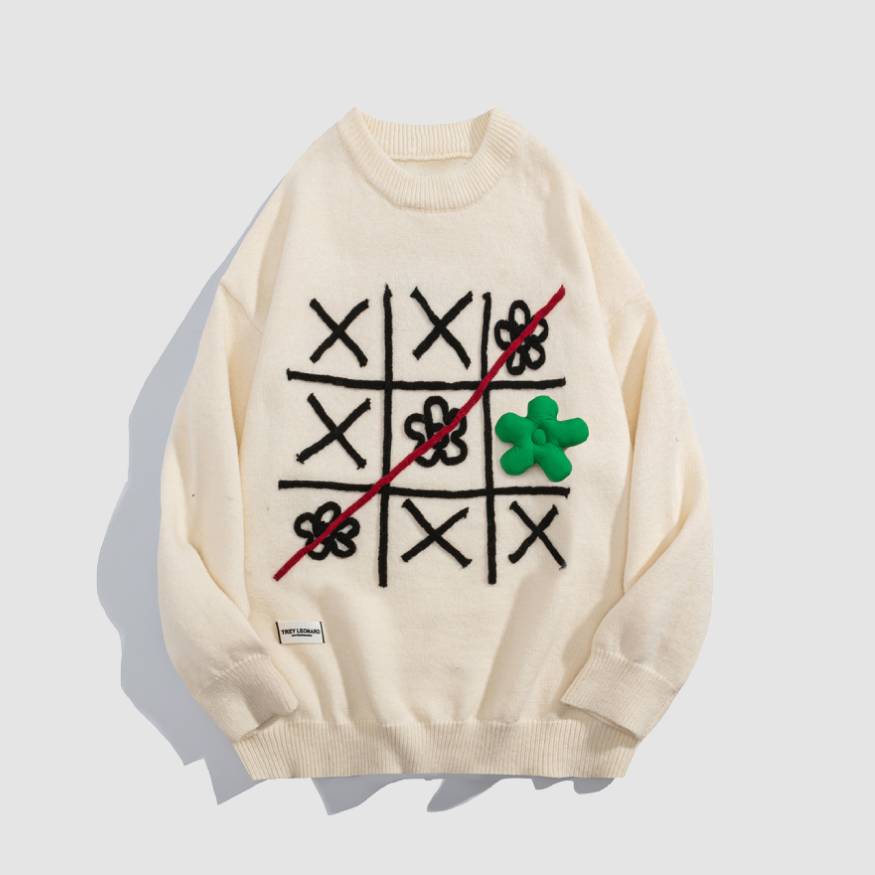 Funny Game Pattern Sweater